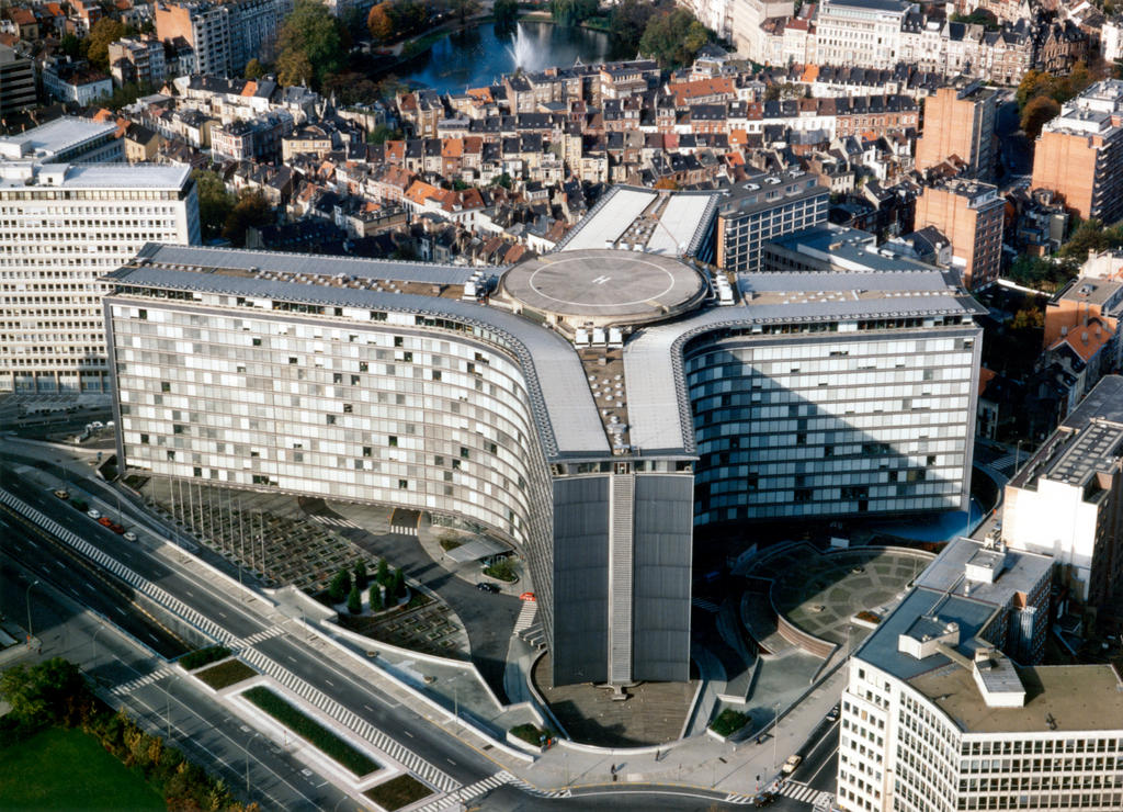 Budova Európskej komisie v Bruseli ( Berlaymont)